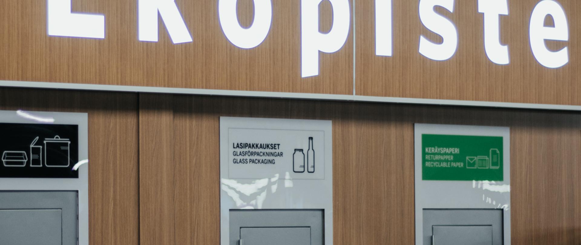 Kierrätys ja vaatekeräys Espoossa