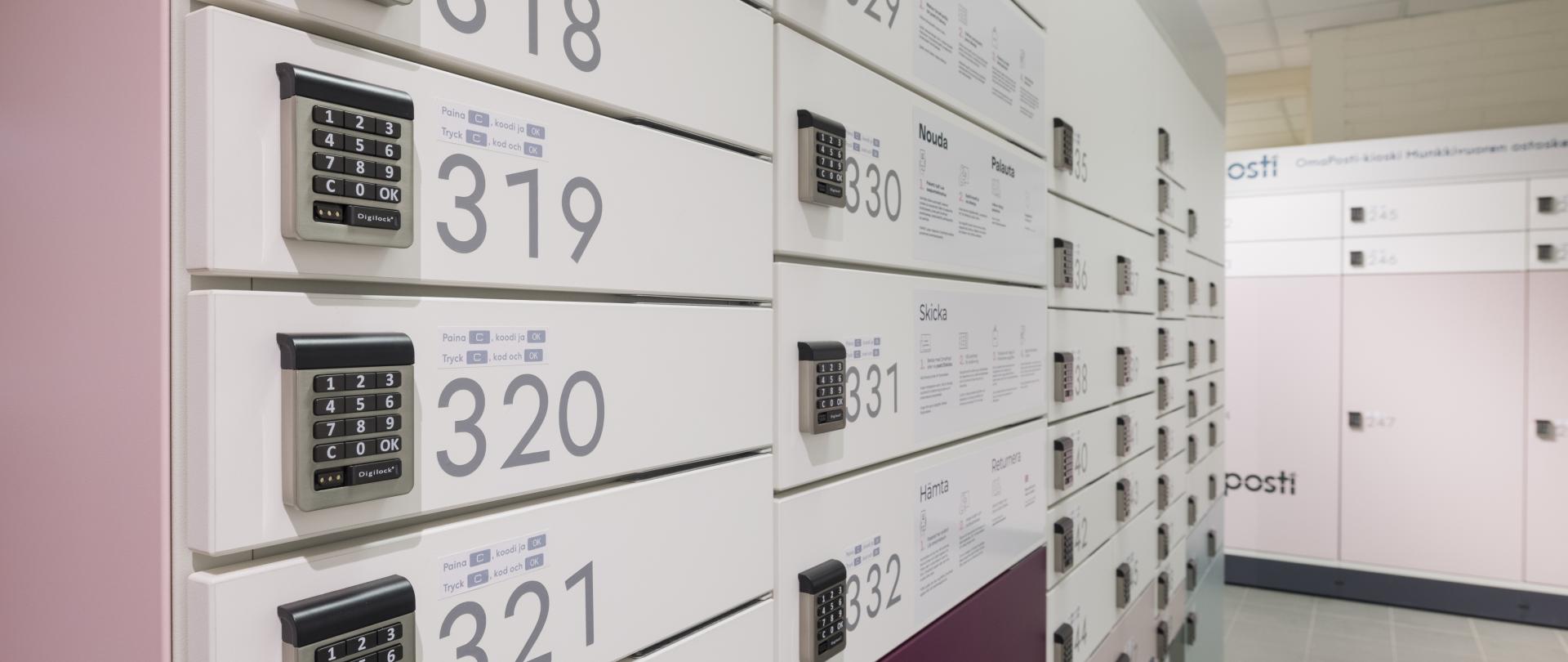 Postin pakettiautomaatti Sellossa