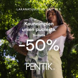 Lakanatuuletus - tuotteita jopa -50 %