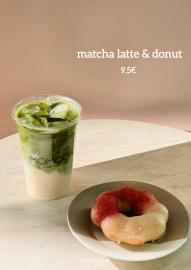 Matcha & donut