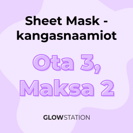 Sheet mask -kangasnaamiot Ota 3, Maksa 2