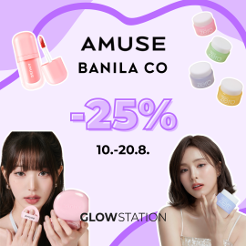 Amuse & Banila Co. -25% 20.8. asti