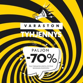 VARASTON TYHJENNYS