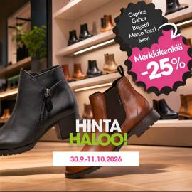 Merkkikenkiä -25%