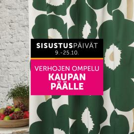 Verhojen ompelu kaupan päälle